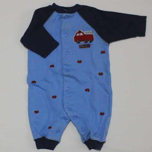 Carters NB Boys PJs Loungewear Lot Of 2 - Picture 2 of 12